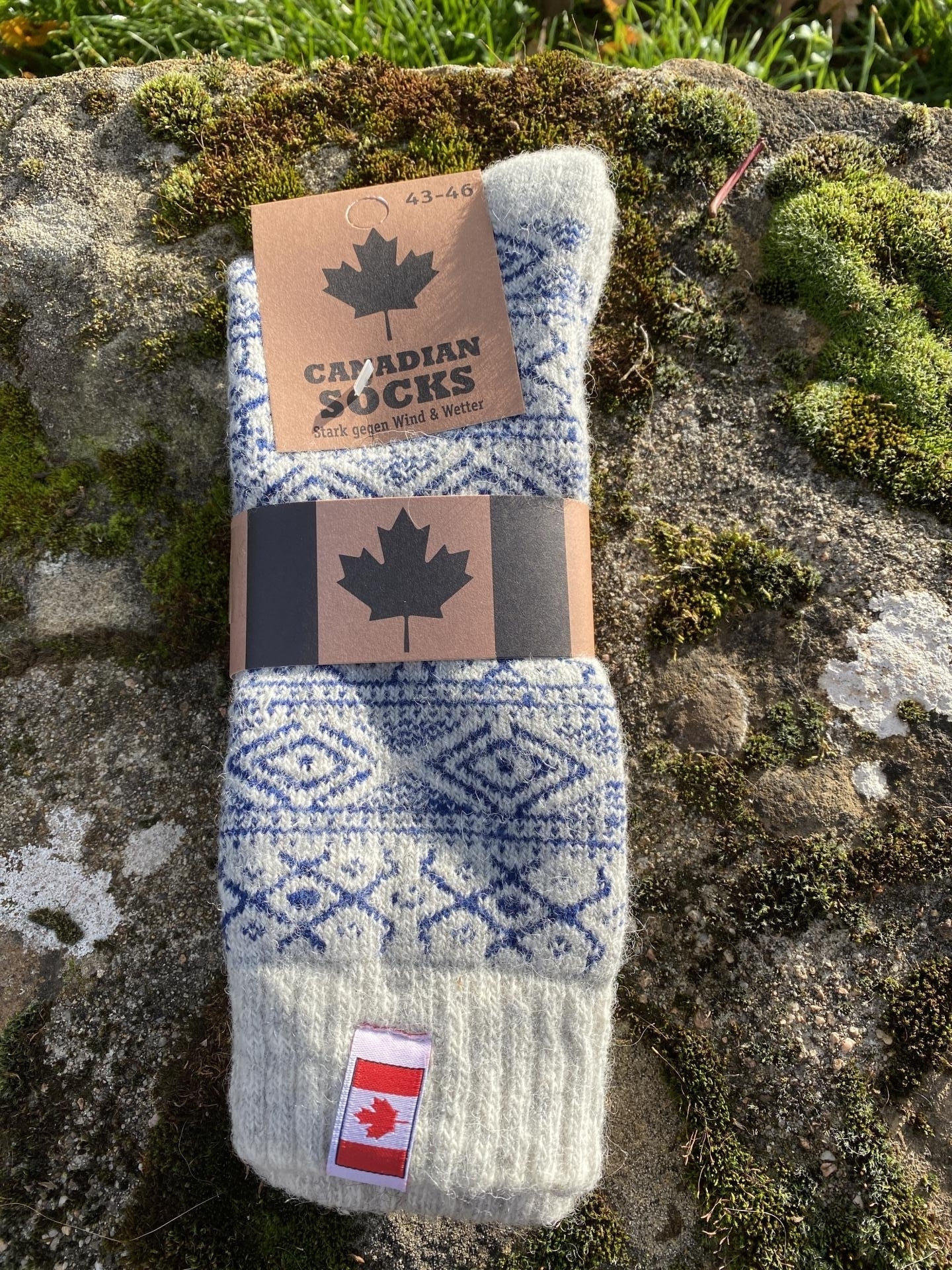 Chaussettes canadiennes très chaudes